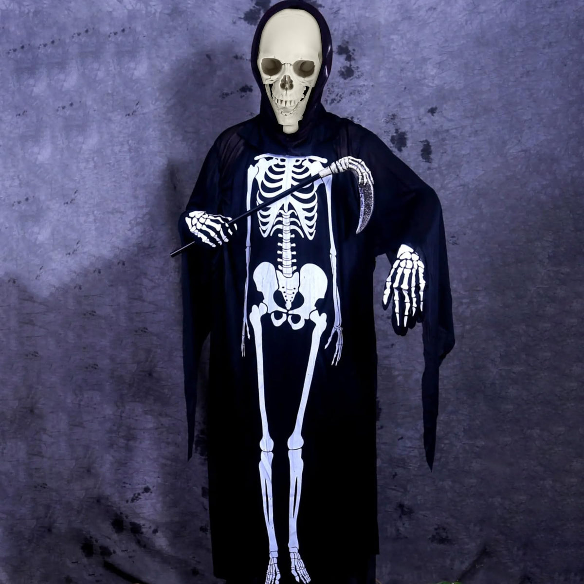 5.4FT Poseable Life Size Plastic Skeleton L86110
