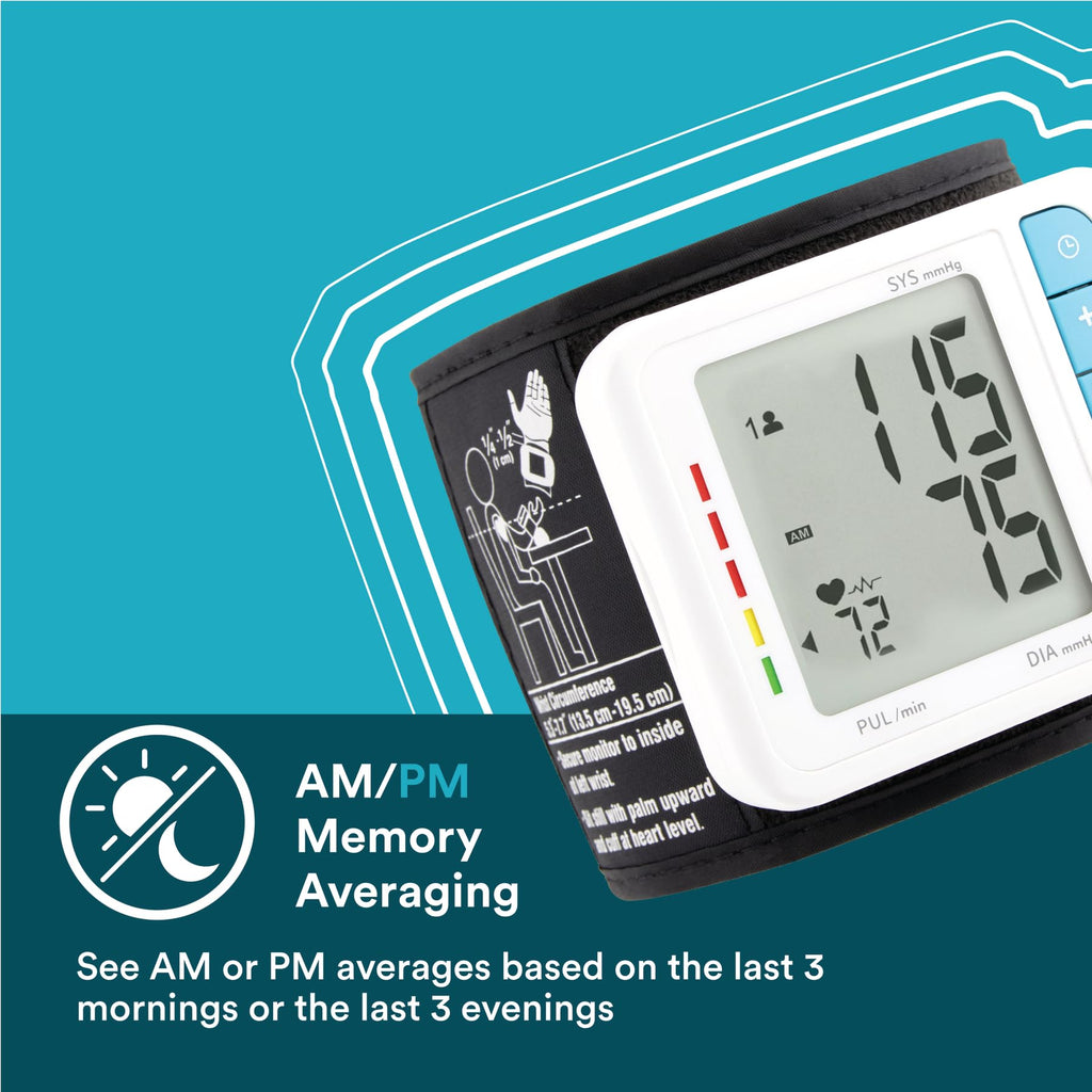 Wrist Cuff Blood Pressure Monitor M377790