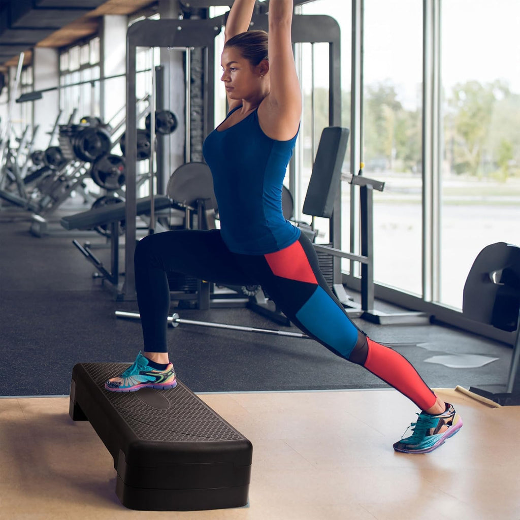 31-inch Aerobic Step Platform with 3 Adjustable Risers G751