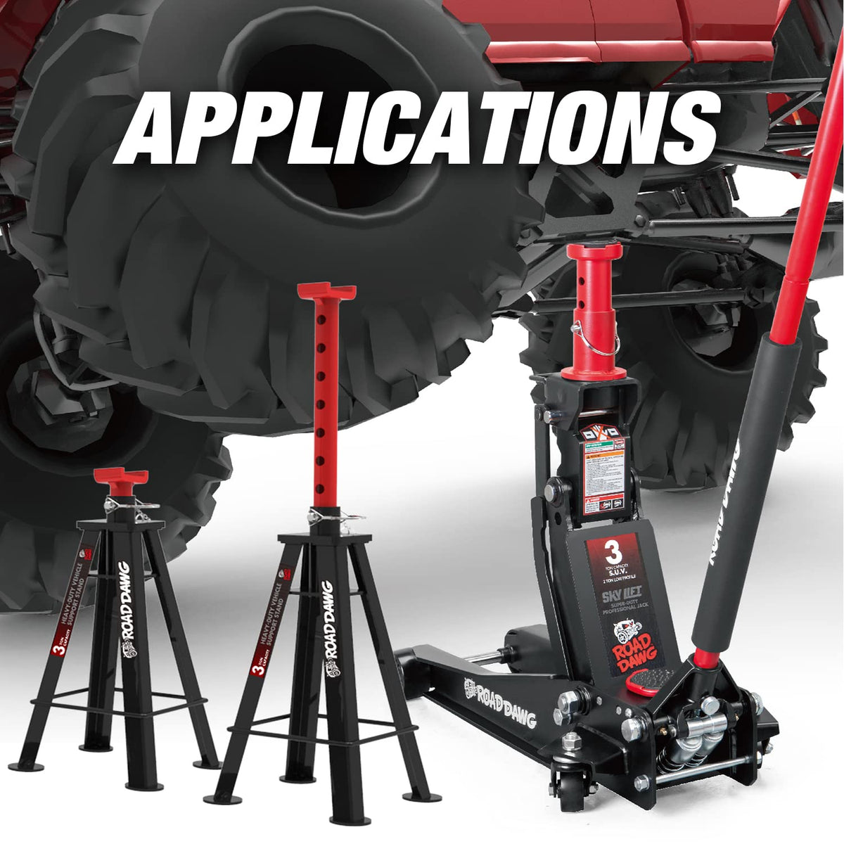 3 Ton Low-Profile Hydraulic Floor Jack V828