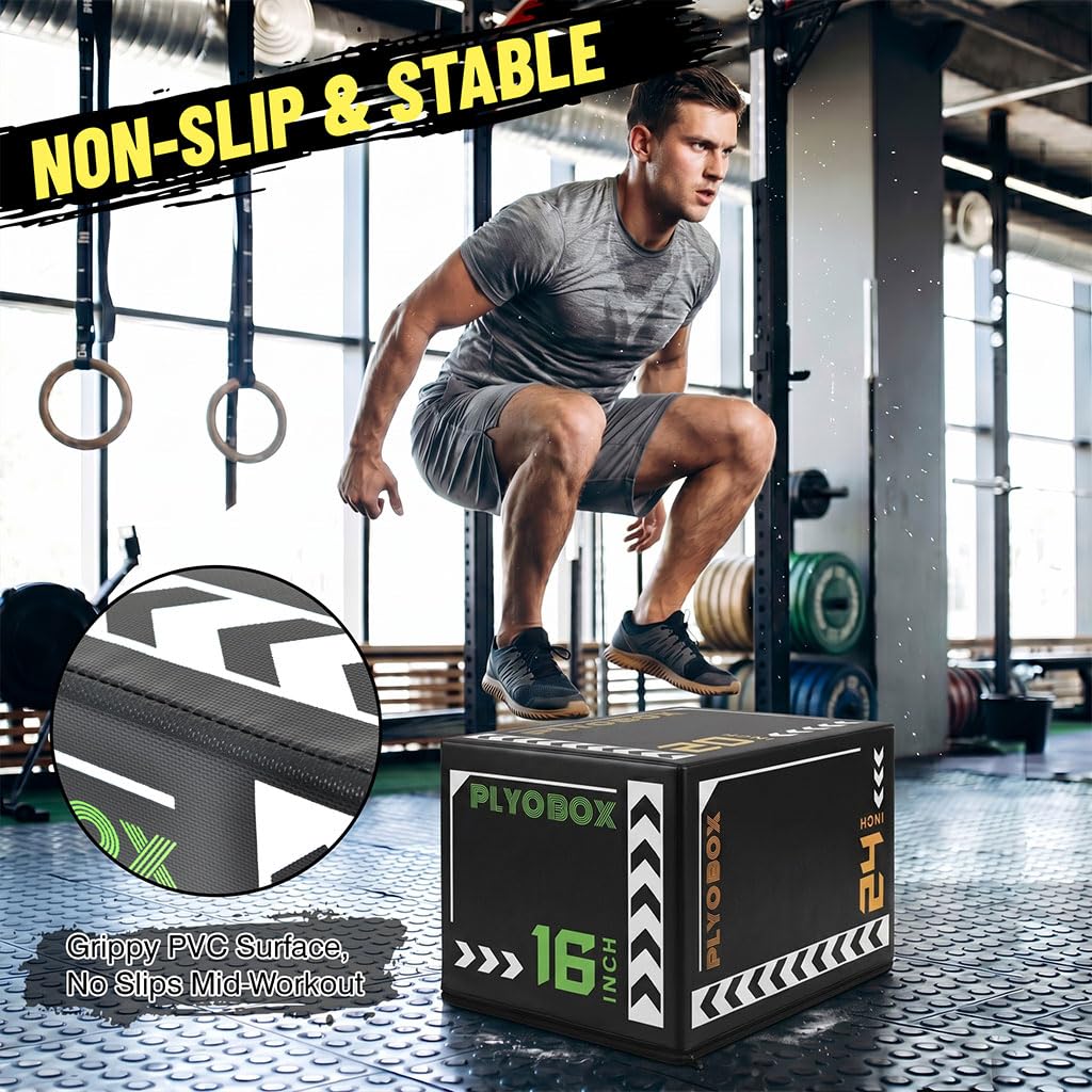 3-in-1 Plyometric Jump Box S77133