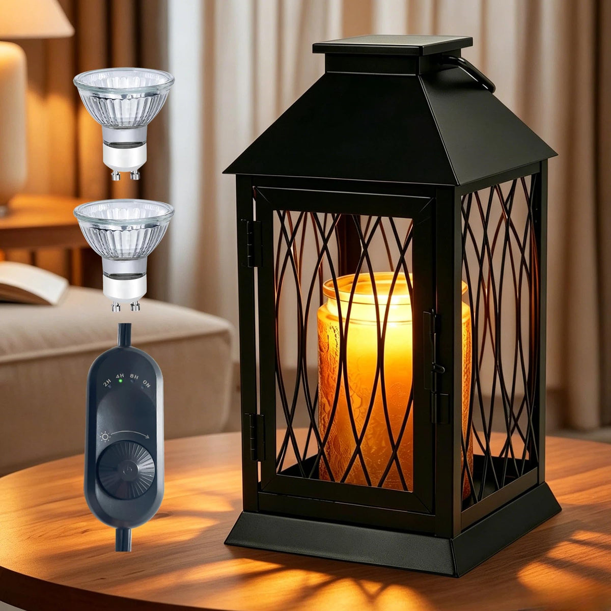 Candle Warmer Lamp with Timer I34570
