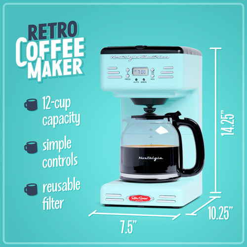 12-Cup Programmable Coffee Maker E611