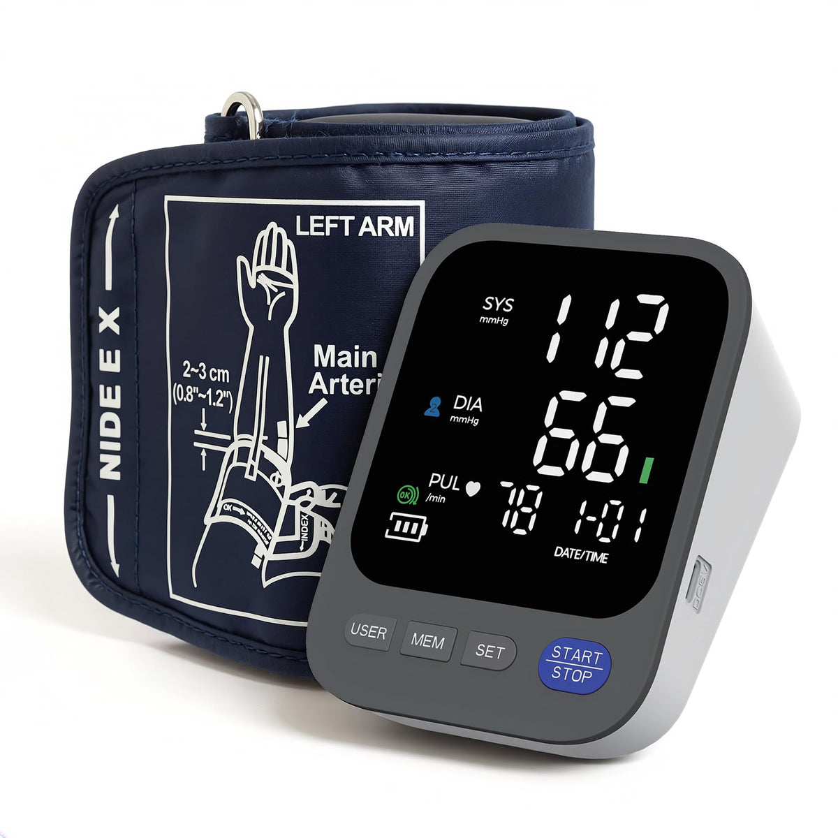 Blood Pressure Monitor with Wide Cuff K2065