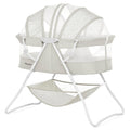 Portable Infant Bassinet, Double Mesh Canopy, Cool Grey Q281017