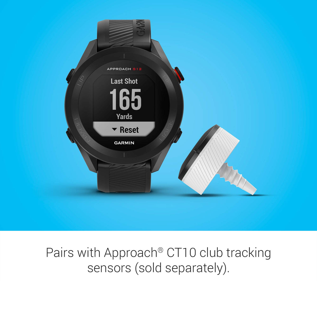 Black Golf Watch G1275