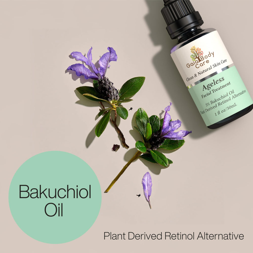 5% Bakuchiol Oil Organic Facial Oil 1oz Rose W20714