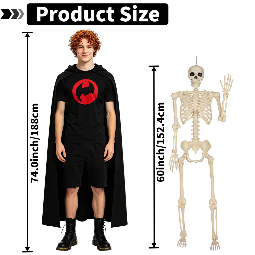 5 Ft Life-Size Full Body Skeletons Z78165