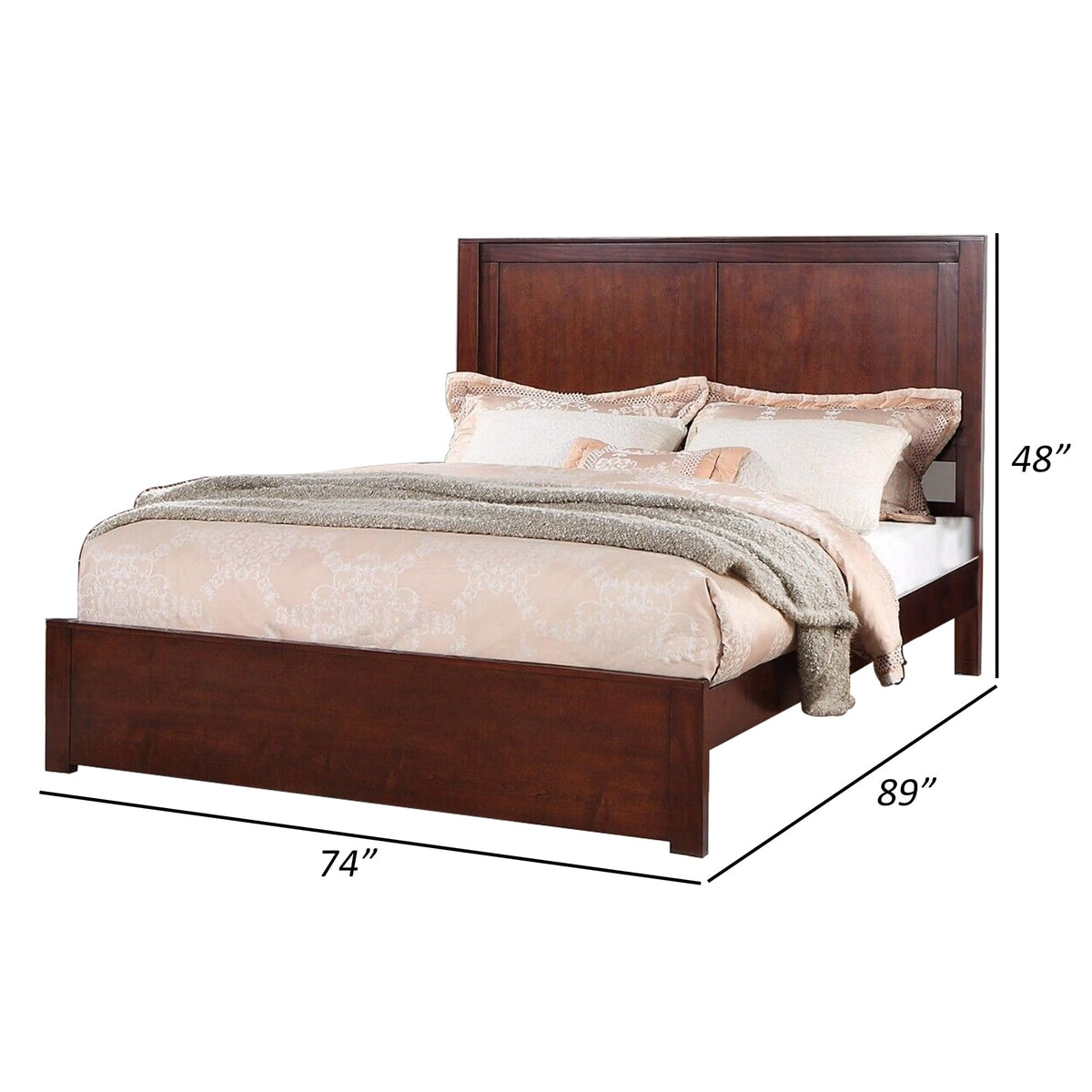 California King Panel Bed N59488