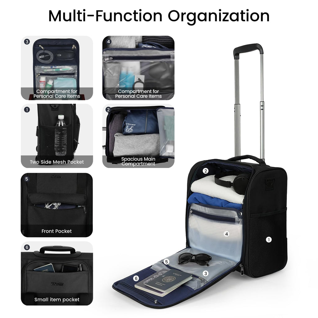 16" Softside Carry-On Luggage J31976