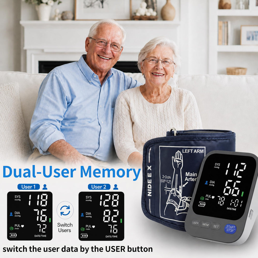 Blood Pressure Monitor with Wide Cuff K2065