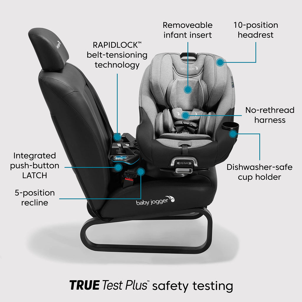Convertible Rotating Car Seat Onyx Black V967903