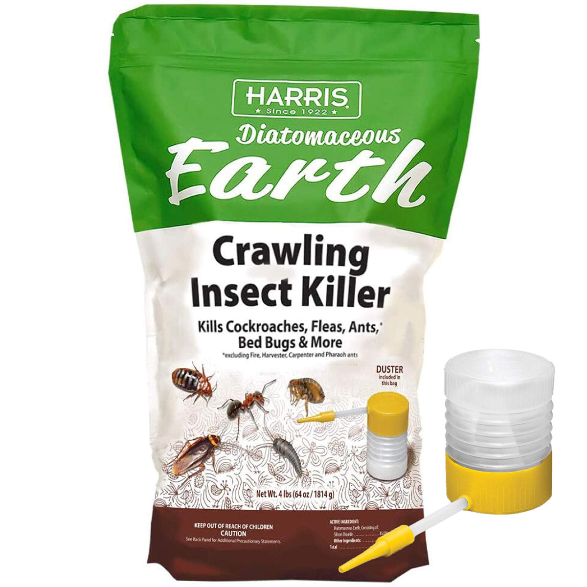 Diatomaceous Earth Crawling Insect Killer 4lb D270002