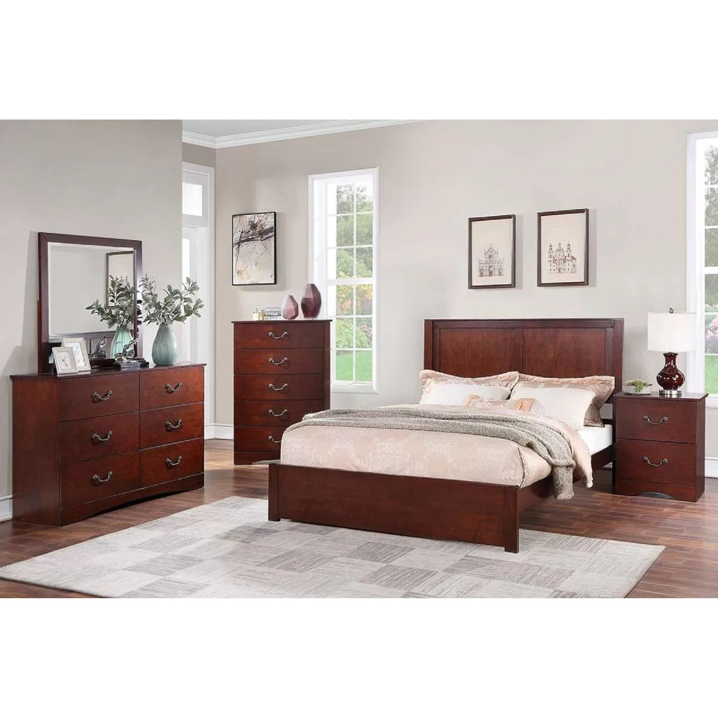 California King Panel Bed N59488