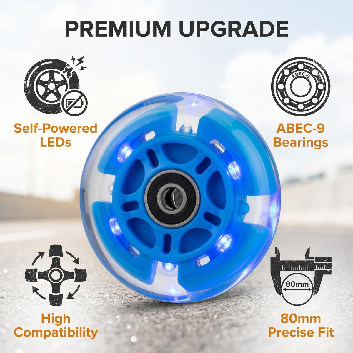 Light Up Scooter Wheels (2-Pack) K474016