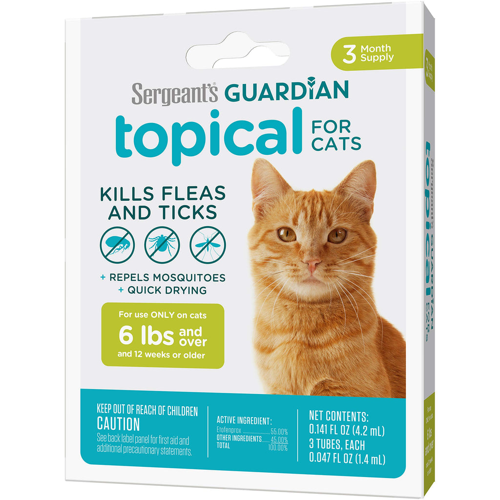Flea & Tick Topical Cats 3-Month H2327