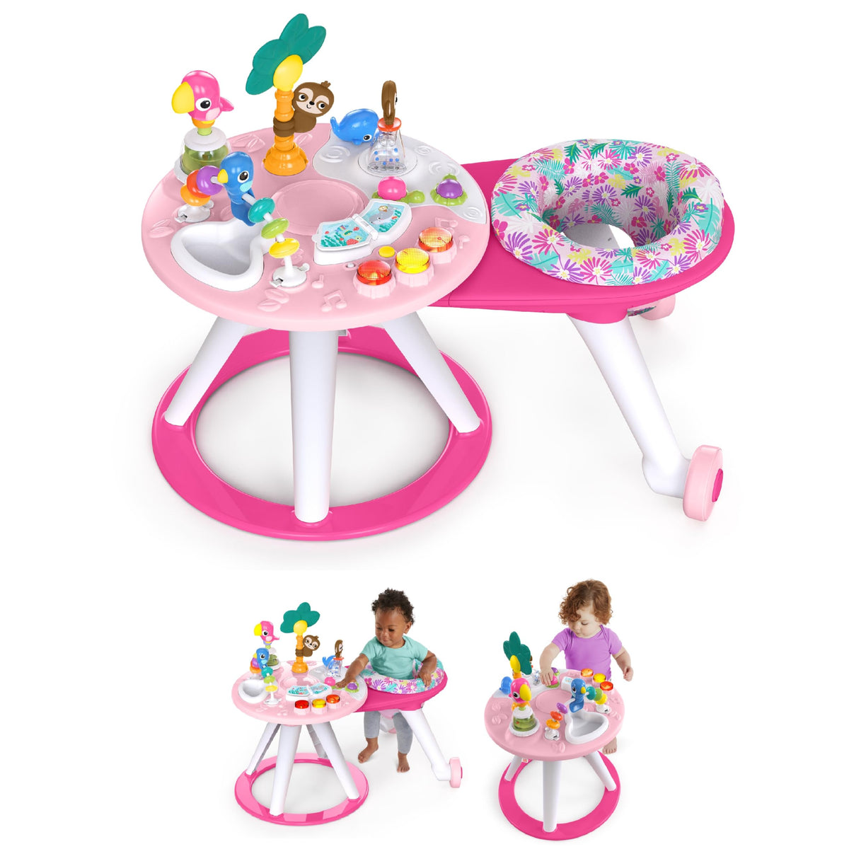 2-in-1 Baby Walker and Activity Center Table G14301