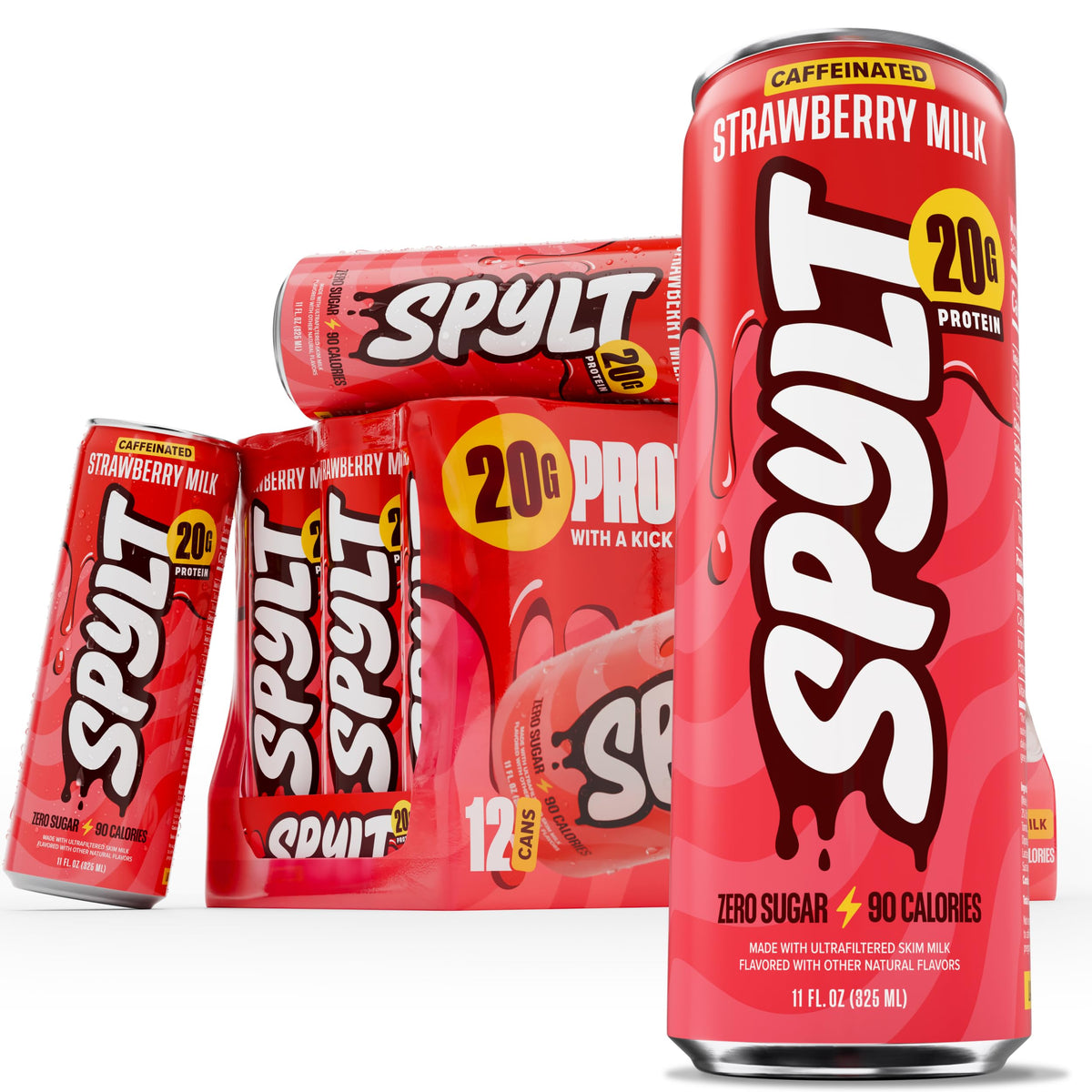Strawberry Milk Protein Shake 12 Pack E17830