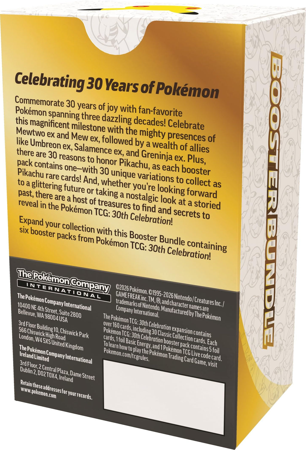 Pokémon TCG Booster Bundle O84273