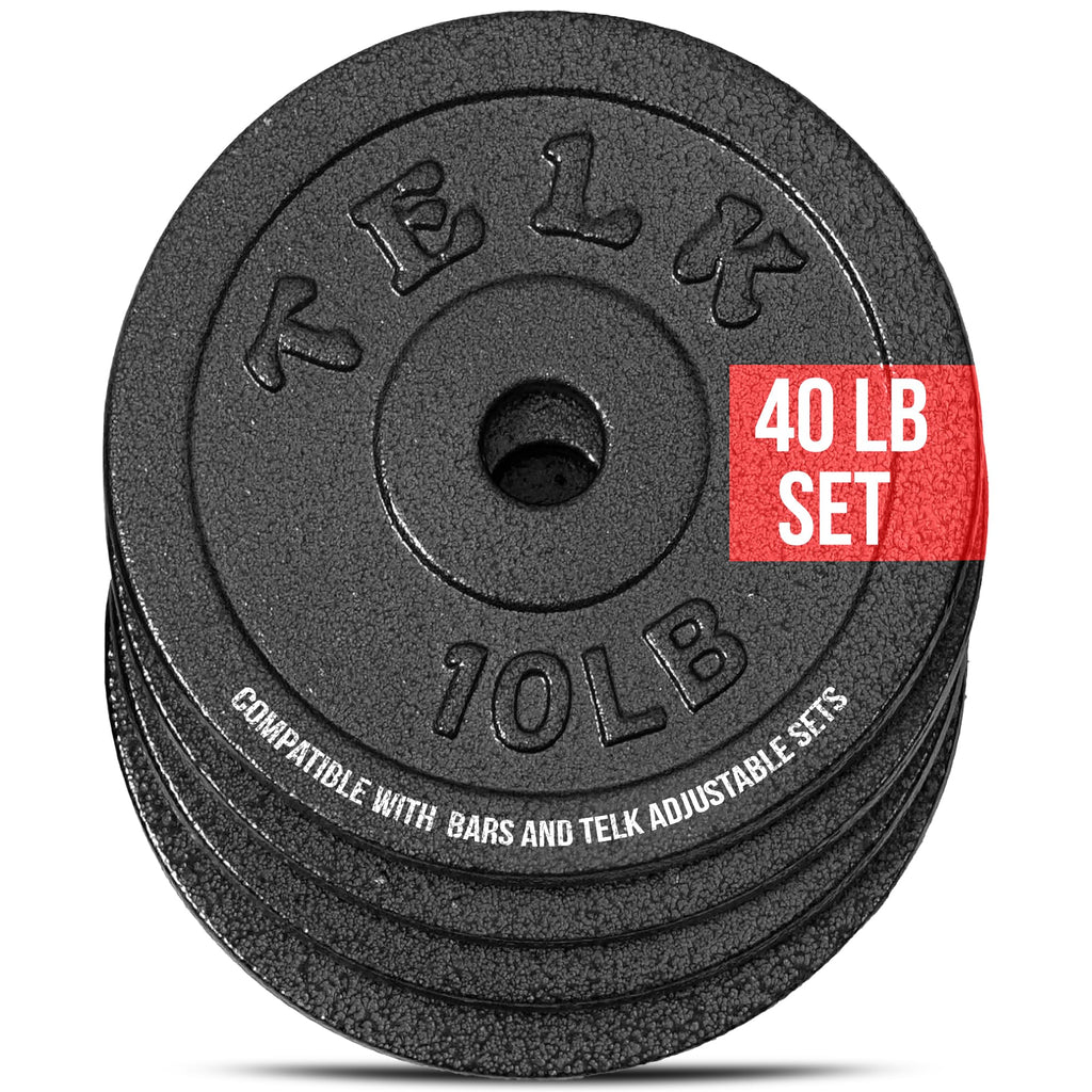 Adjustable Dumbbell Set with Cast Iron Plates E692