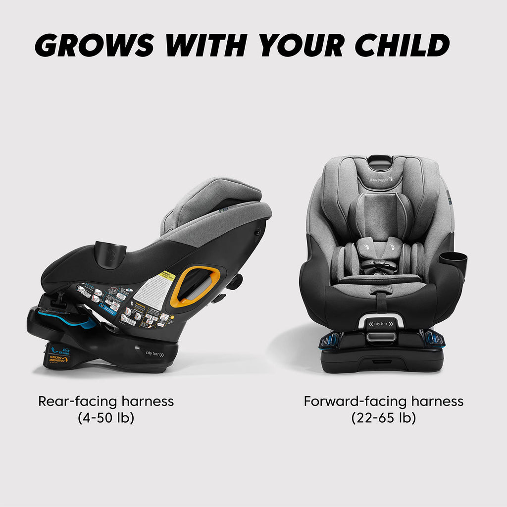 Convertible Rotating Car Seat Onyx Black V967903