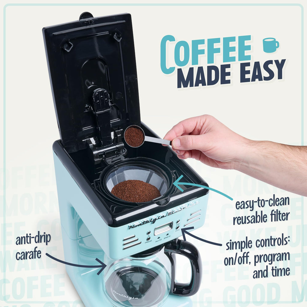 12-Cup Programmable Coffee Maker E611