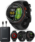 Black 47mm Golf GPS Smartwatch G4030