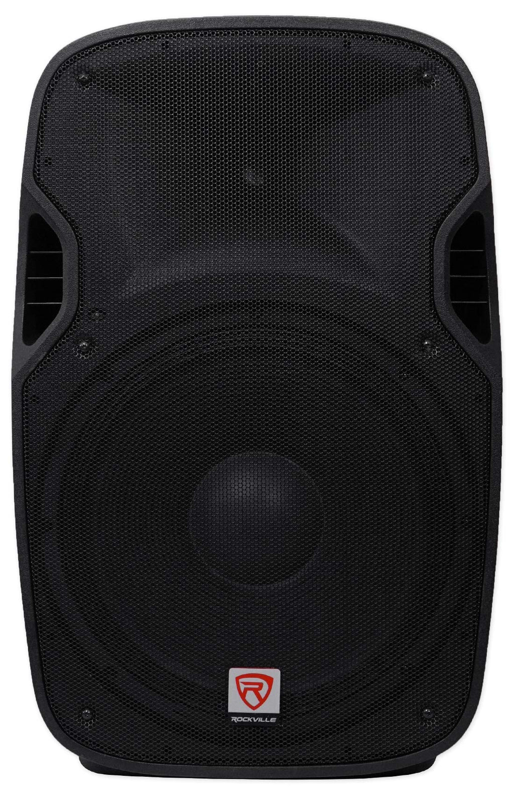 15" Passive 1600W DJ PA Speakers with Tripod Stands and Cables D609616