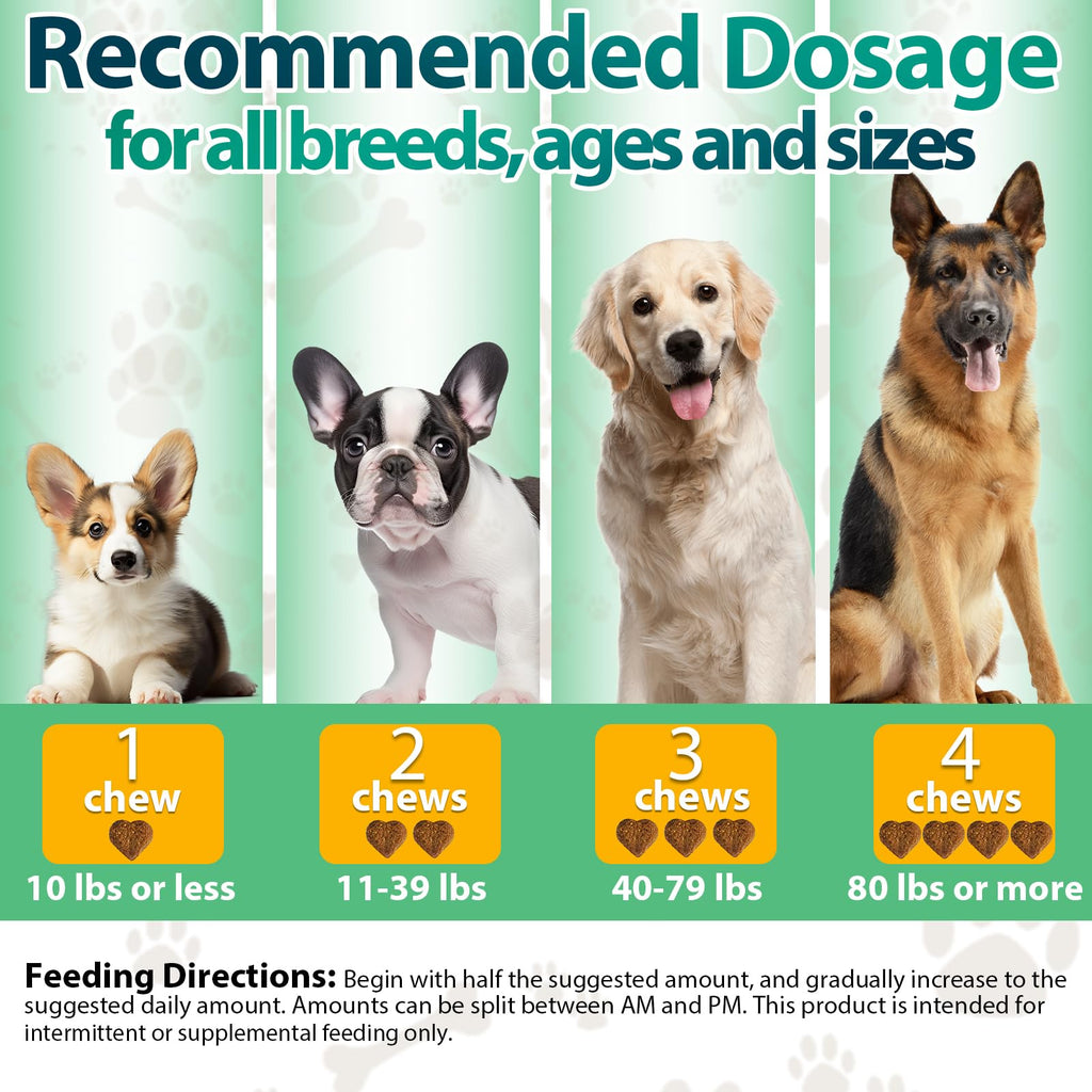 Flea and Tick Prevention for Dogs Chewables, 200 Soft Chews D76606