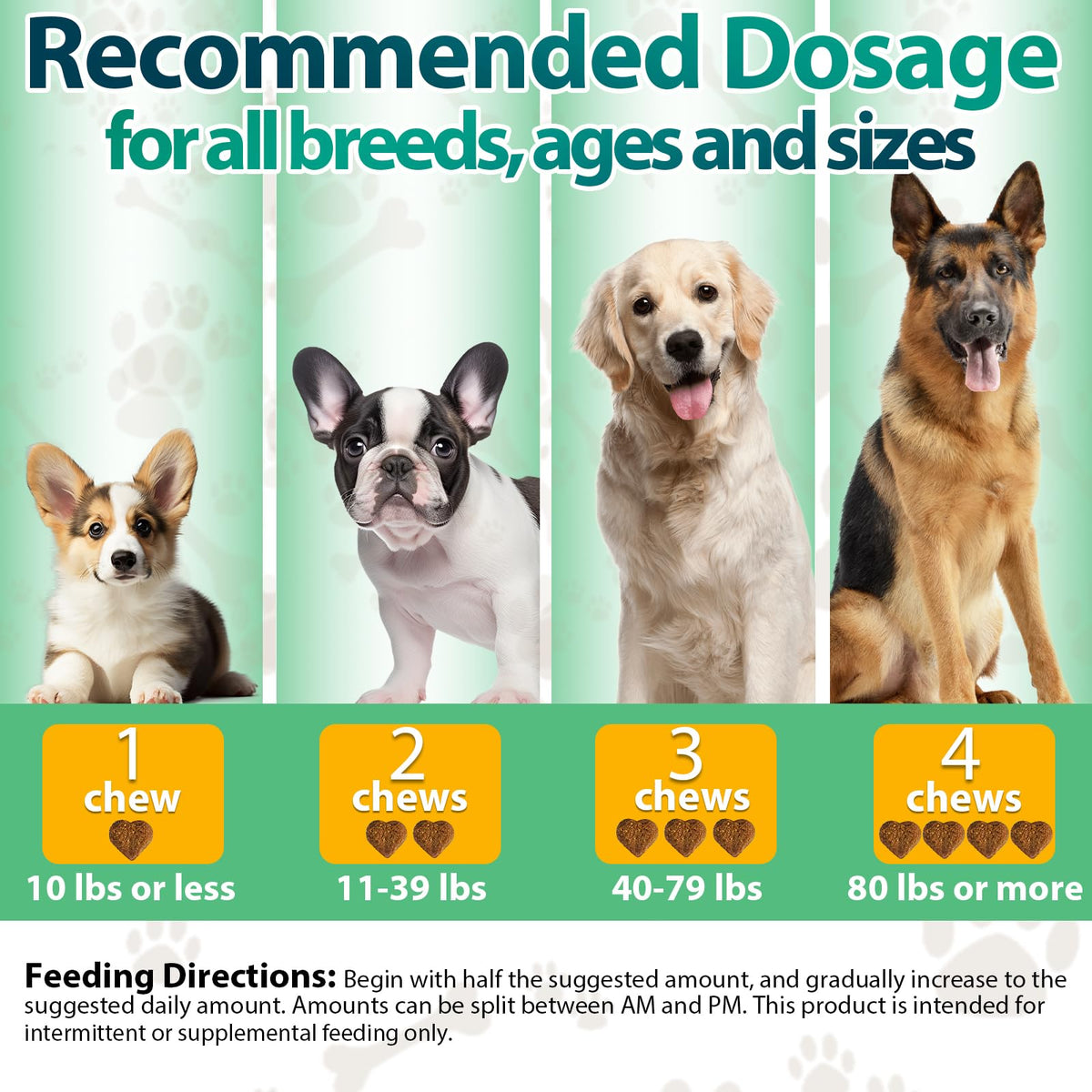 Flea and Tick Prevention for Dogs Chewables, 200 Soft Chews D76606