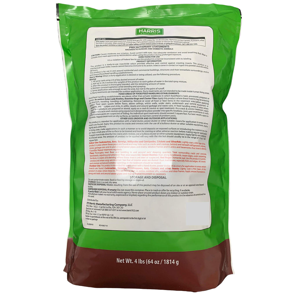 Diatomaceous Earth Crawling Insect Killer 4lb D270002