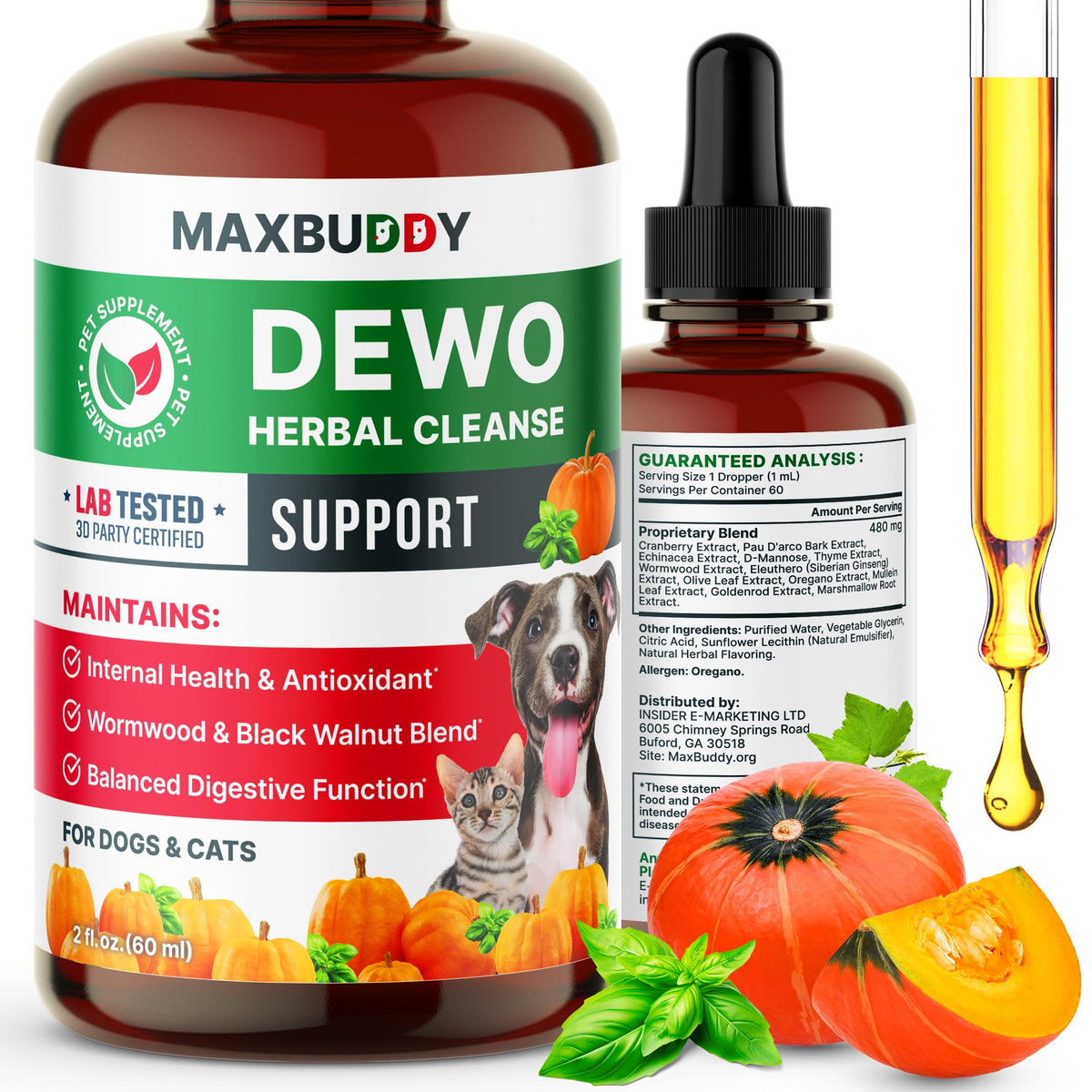 Natural Herbal Cleanser for Cats and Dogs Z351319