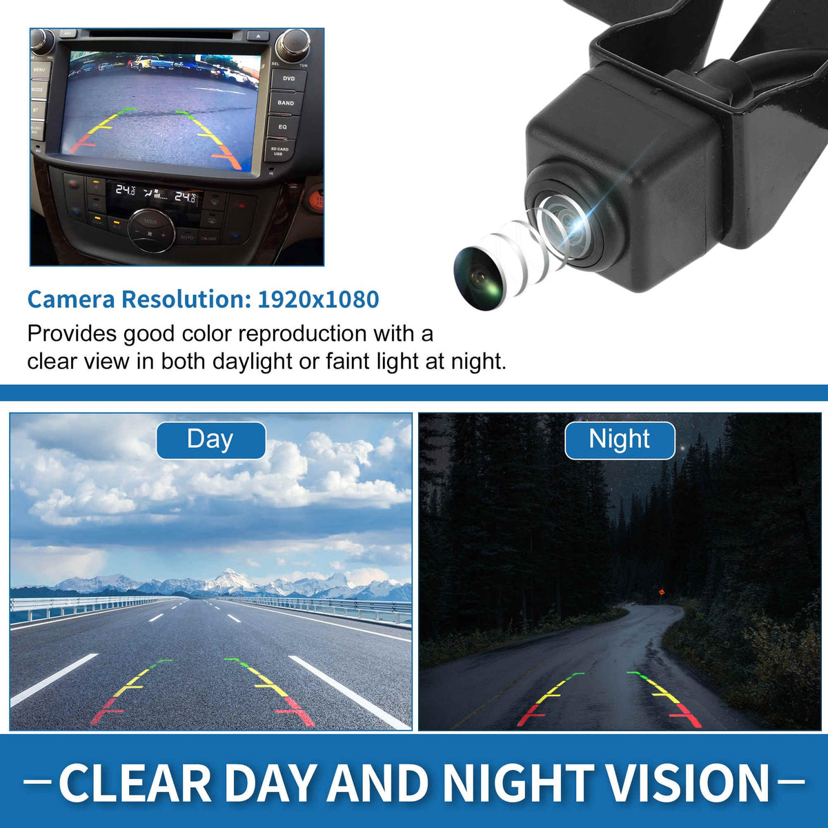 Front View Camera for Nissan Rogue 2017-2020 C71251