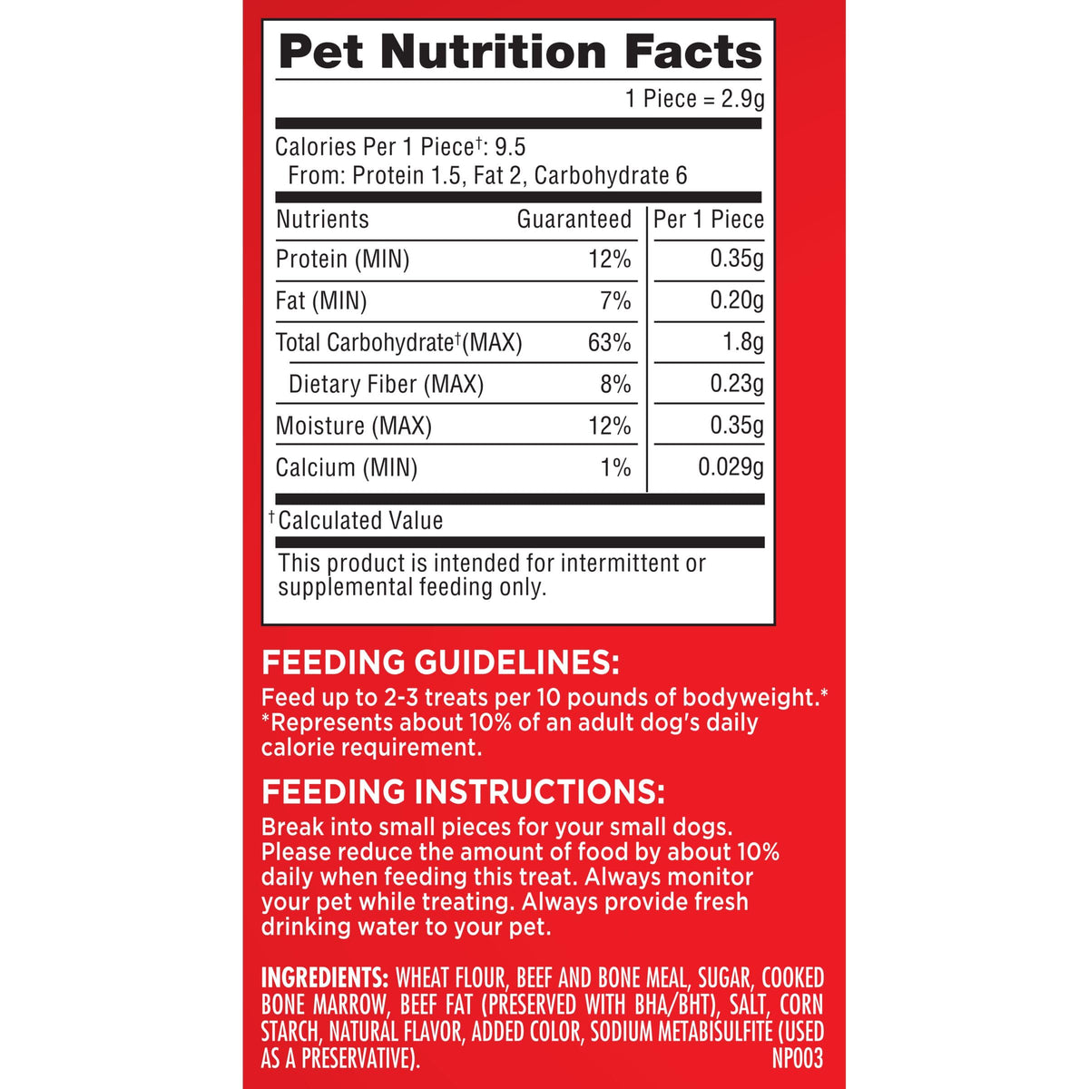 Small Dog Treats with Real Bone Marrow, 40 Oz. K919380