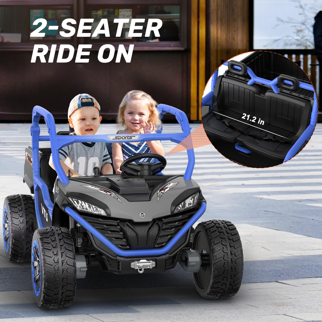 24V Ride On Dump Truck 2 Seater D8007