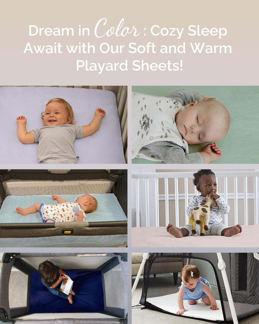Grey Navy 3 Pack Jersey Pack and Play Sheets I20937