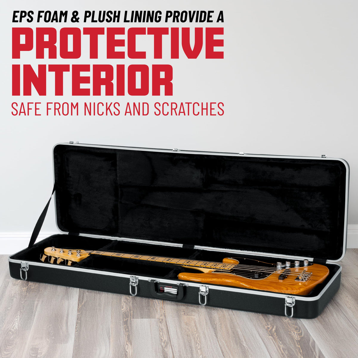ABS Molded Guitar Case for Electric Bass Guitars Y6125