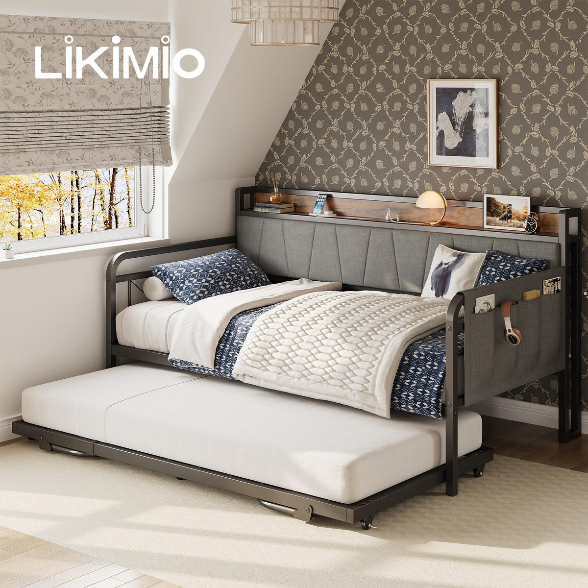 Twin Daybed with Trundle S17790