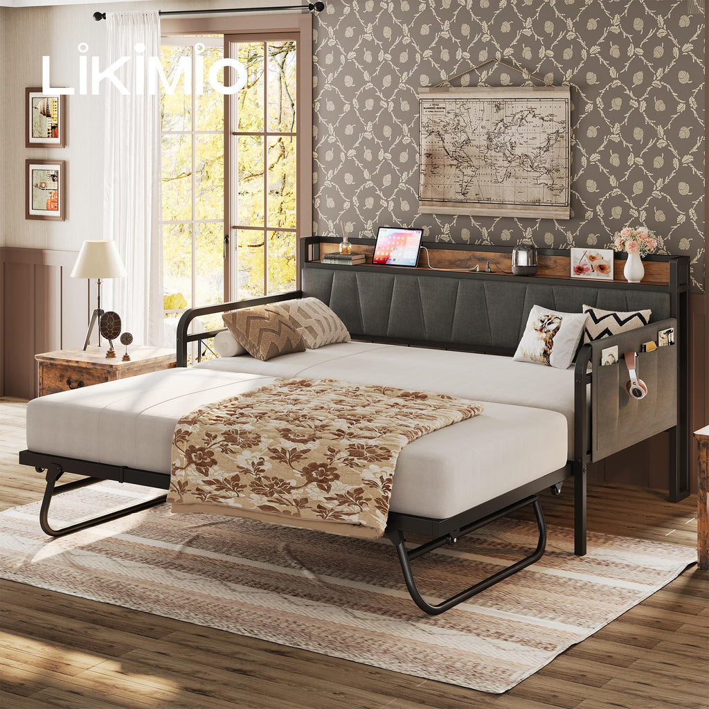 Twin Daybed with Trundle S17790