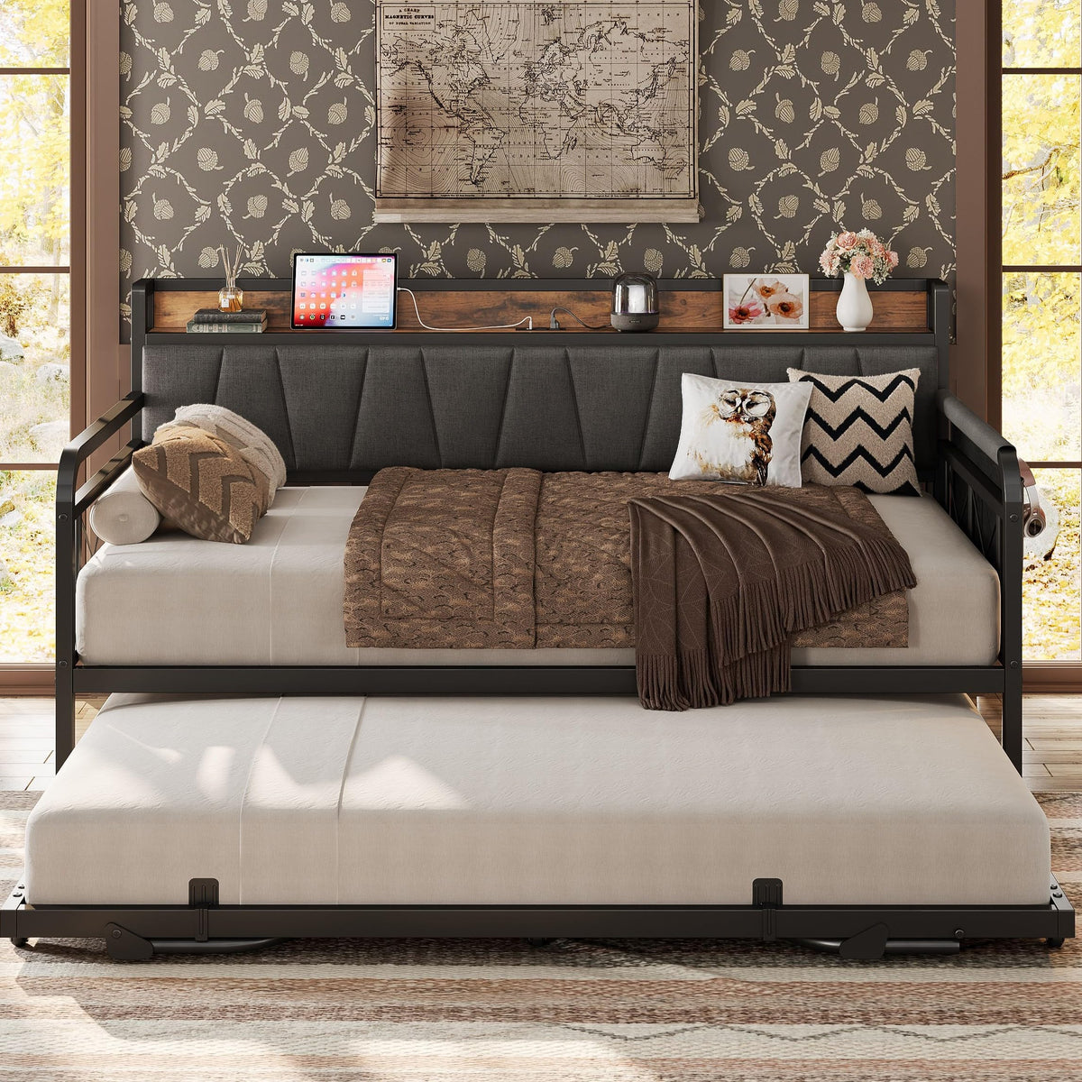 Twin Daybed with Trundle S17790